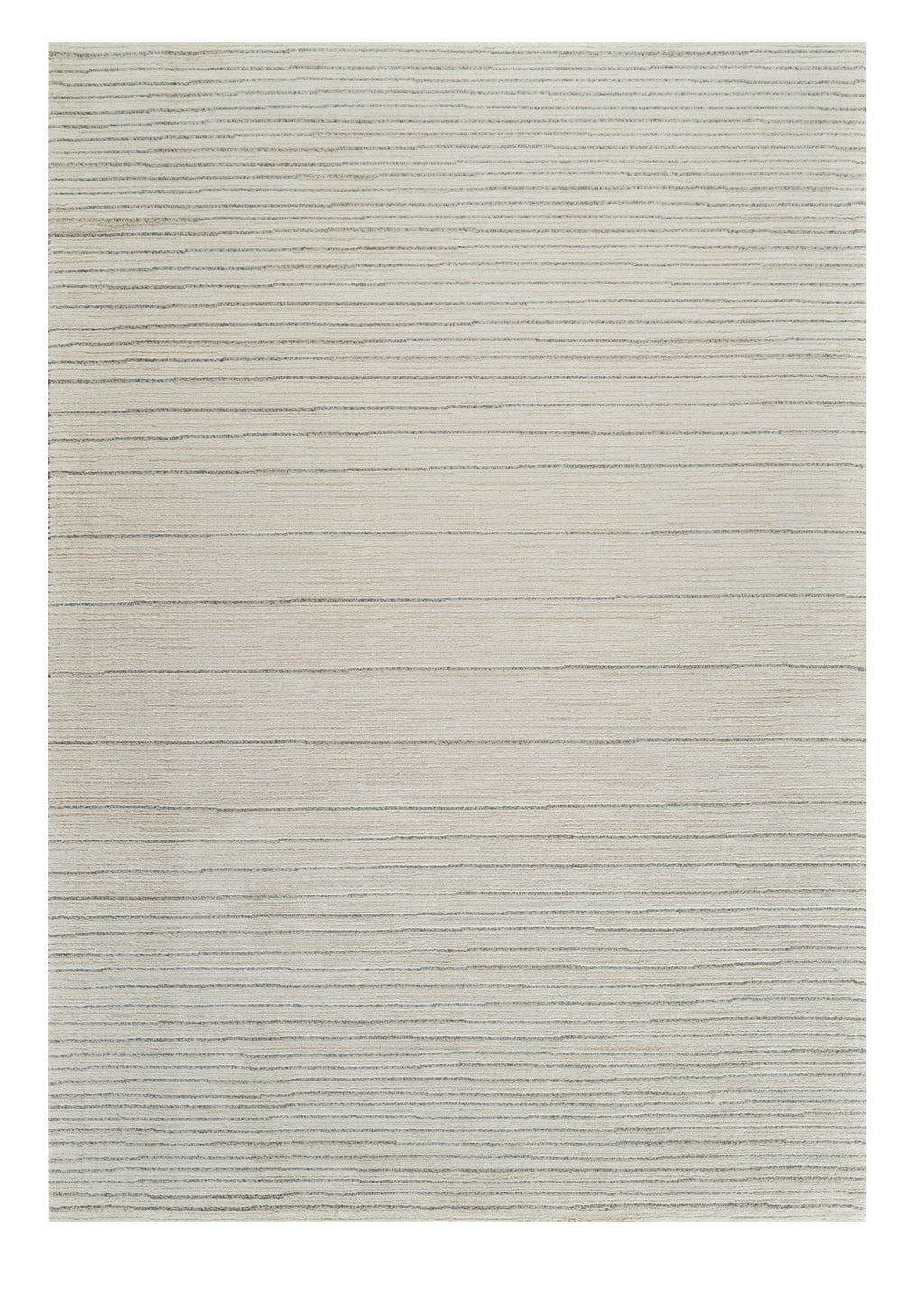 8' X 11' Cream and Beige Abstract Non Skid Area Rug-1