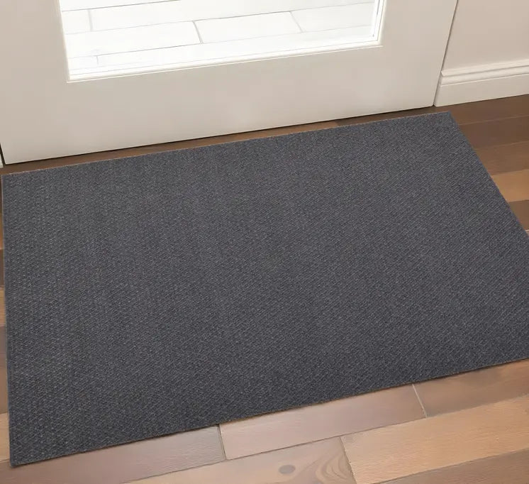 Gray Hand Woven Area Rug